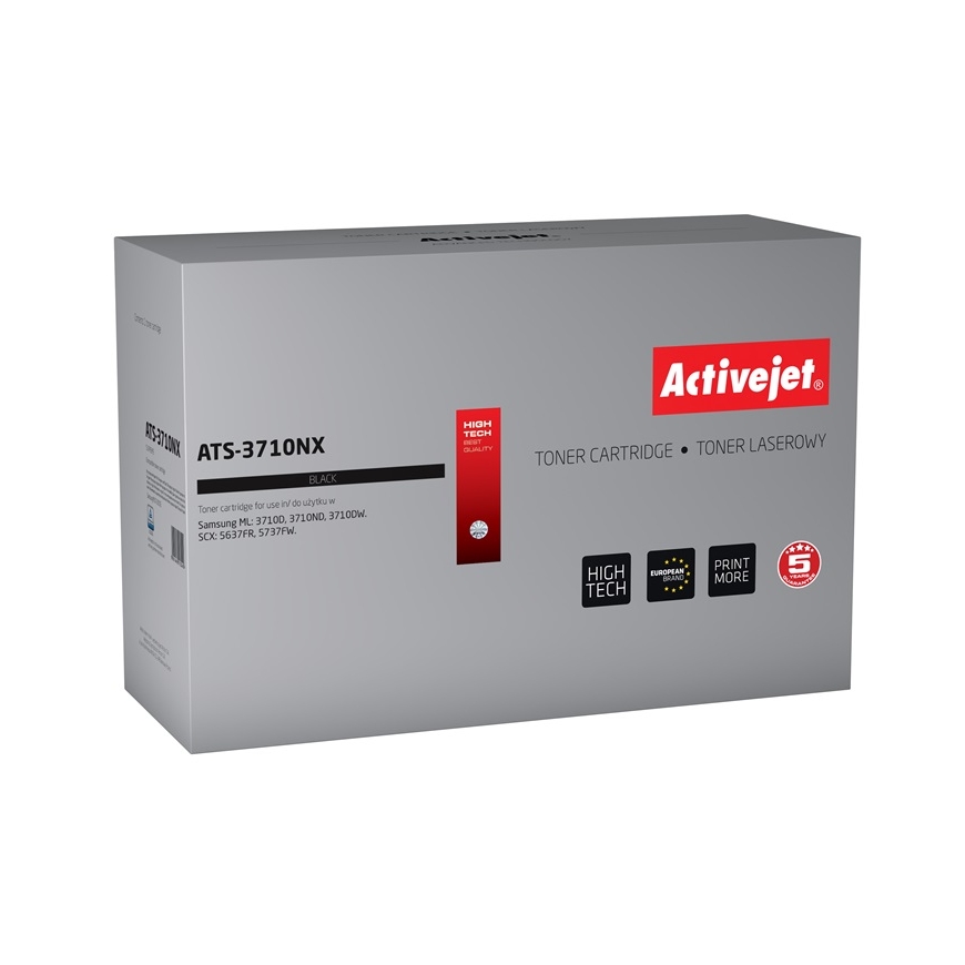 Activejet ATS-3710NX toonerikassett 1 tk Kokkusobiv Must