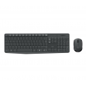 Logitech 920-007931 klaviatuur Hiir kaasa arvatud Kodu Raadioside QWERTY US rahvusvaheline Hall