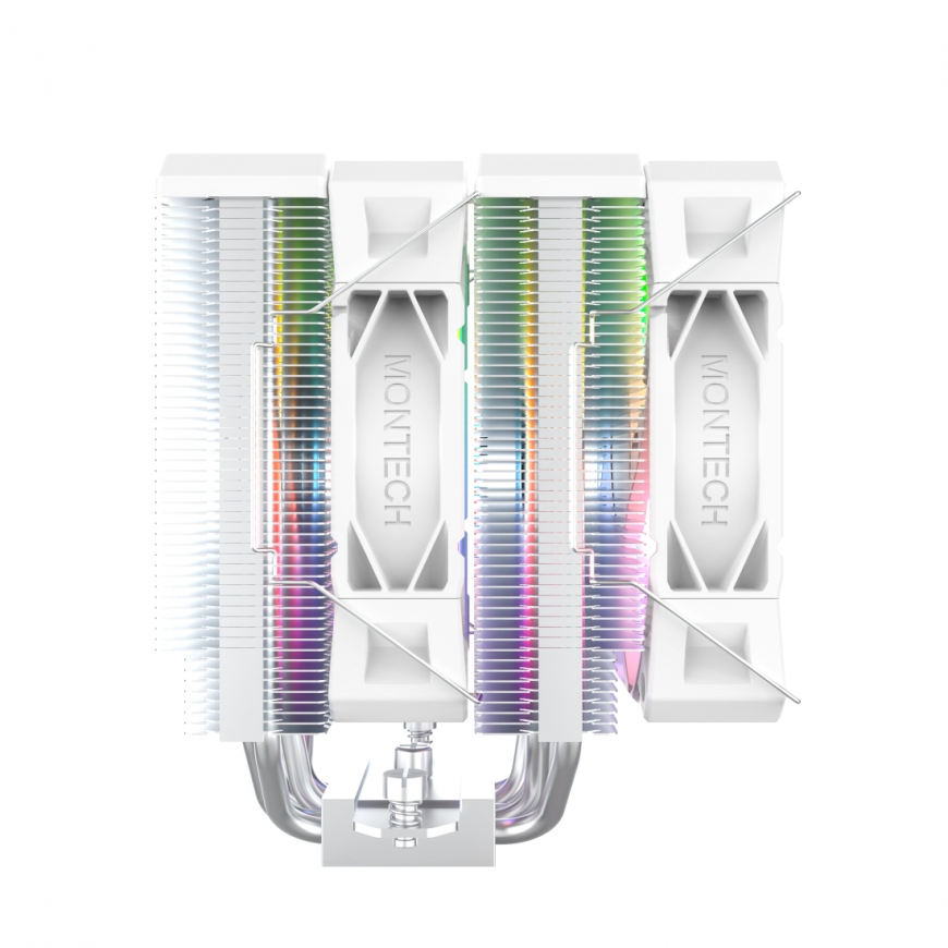 Montech NX600 ARGB Процессор Air cooler 12 cm Белый 1 шт – 3