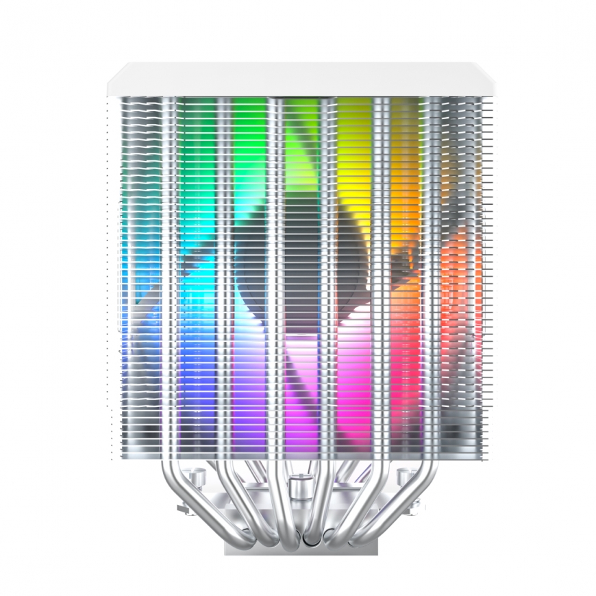 Montech NX600 ARGB Процессор Air cooler 12 cm Белый 1 шт – 4
