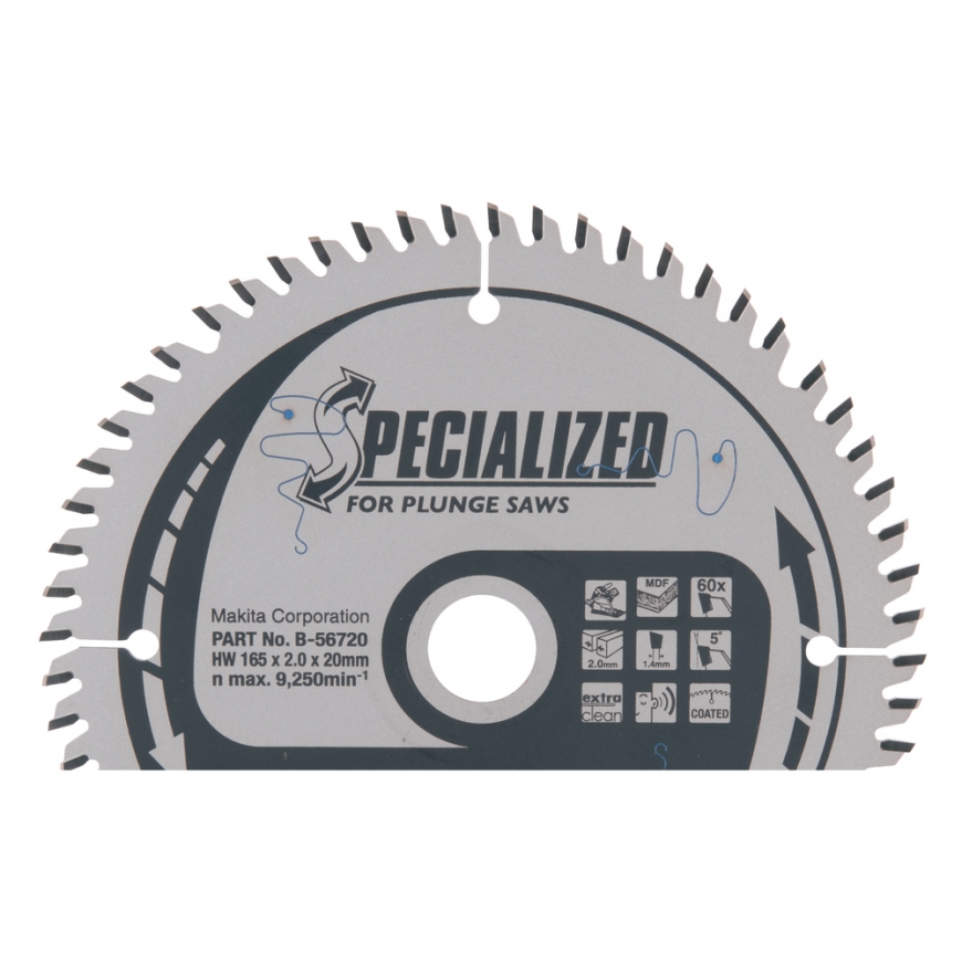 Makita B-56720 griezējdisks disku zāģiem 1