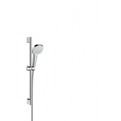 Hansgrohe Croma Select E shower system Chrome, White