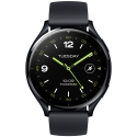 Xiaomi Watch 2 3.63 cm (1.43") AMOLED 46 mm Digital 466 x 466 pixels Touchscreen Black Wi-Fi GPS (sa