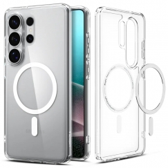 Spigen Ultra Hybrid (MagFit) mobilo telefonu apvalks 17,5 cm (6.9") Aploksne Caurspīdīgs, Balts
