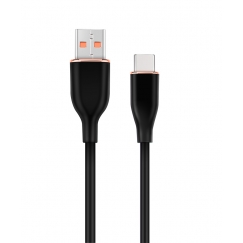 Gembird GMB Audio CC-USB2S-AMCM-1.5M-BK USB кабель 1,5 m USB A USB C Черный