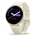 Garmin vívoactive 6 3.05 cm (1.2") AMOLED 42 mm Digital 390 x 390 pixels Touchscreen White Wi-Fi GPS