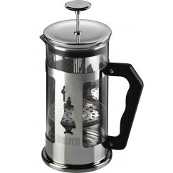 Bialetti 0003160 kahvinkeitin Pressopannupakkaus 0,35 L Musta, Ruostumaton teräs