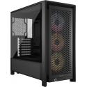 Corsair FRAME 4000D RS ARGB Midi Tower Melns Corsair FRAME 4000D RS ARGB Midi Tower Melns