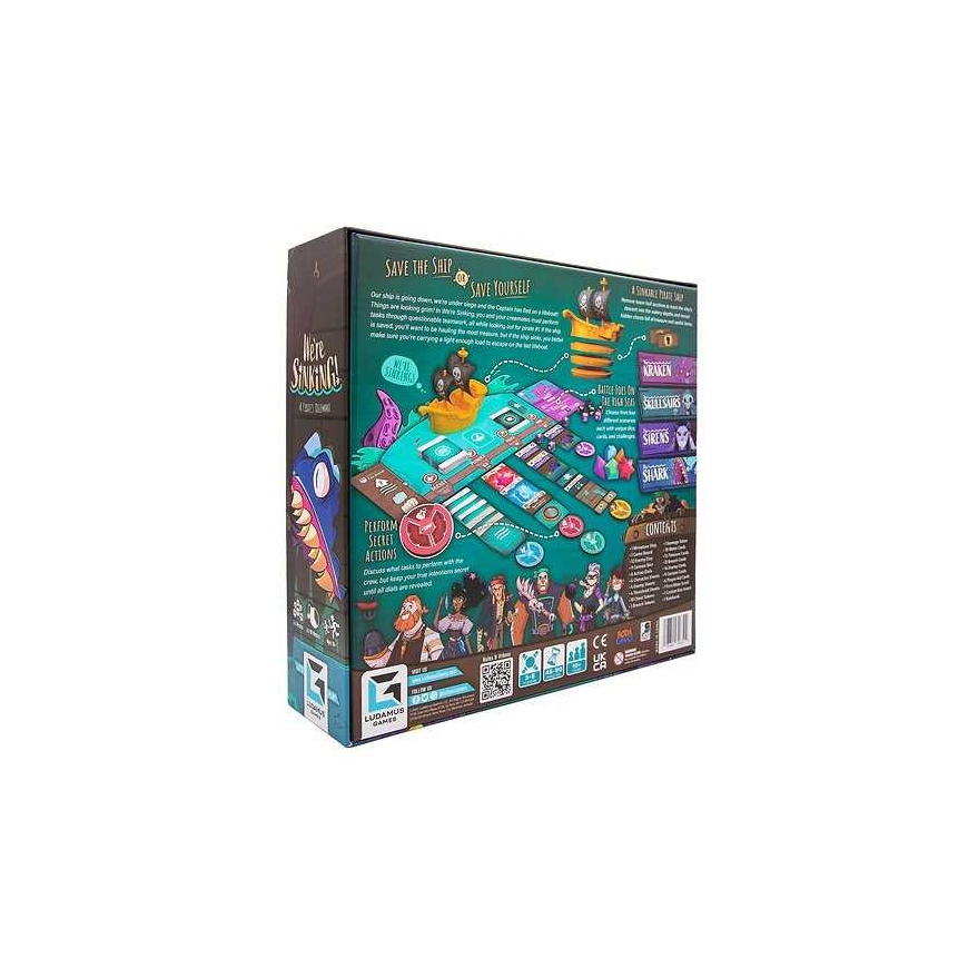 Asmodee We're Sinking: A Pirate’s Dilemma Board game – 2