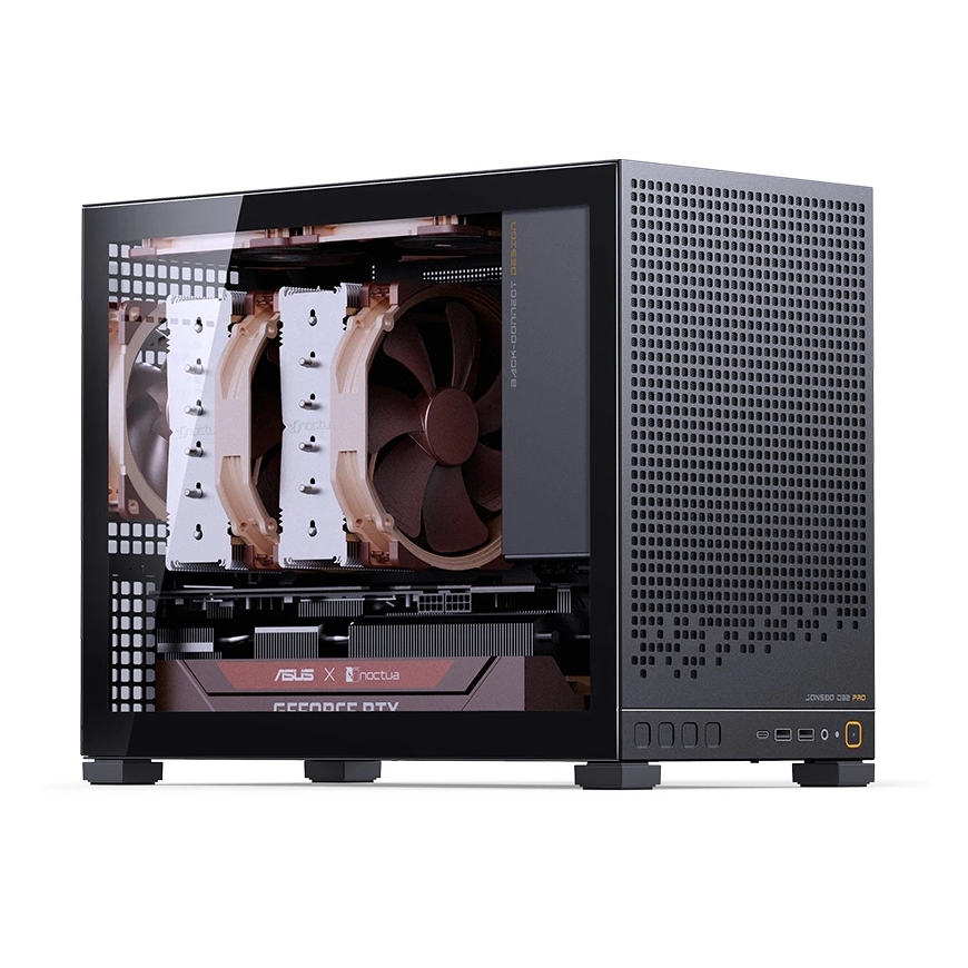 Jonsbo D32 PRO Midi Tower Melns – 2