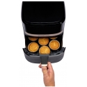 Russell Hobbs SatisFry Heißluftfritteuse Yksi 4,3 L Erillinen 1300 W Kuumakiertoilmakypsennin Musta Russell Hobbs SatisFry Heißluftfritteuse Yksi 4,3 L Erillinen 1300 W Kuumakiertoilmakypsennin Musta