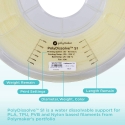Polymaker PH01001 печатный материал для 3D-принтеров PVA 750 g Polymaker PH01001 печатный материал для 3D-принтеров PVA 750 g