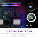 NZXT Kraken Plus RGB 240 Processor All-in-one liquid cooler 12 cm Black NZXT Kraken Plus RGB 240 Processor All-in-one liquid cooler 12 cm Black