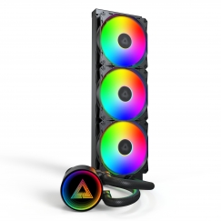 Montech LightFlow ARGB 360 Процессор All-in-one liquid cooler 12 cm Черный 1 шт