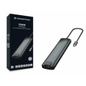 Conceptronic DONN06G USB 3.2 Gen 1 (3.1 Gen 1) Type-C Melns, Sudrabs Conceptronic DONN06G USB 3.2 Gen 1 (3.1 Gen 1) Type-C Melns, Sudrabs