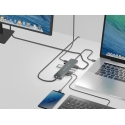 Conceptronic DONN06G USB 3.2 Gen 1 (3.1 Gen 1) Type-C Must, Hõbe Conceptronic DONN06G USB 3.2 Gen 1 (3.1 Gen 1) Type-C Must, Hõbe