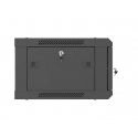 Lanberg WF01-6404-00B rack cabinet 4U Wall mounted rack Black