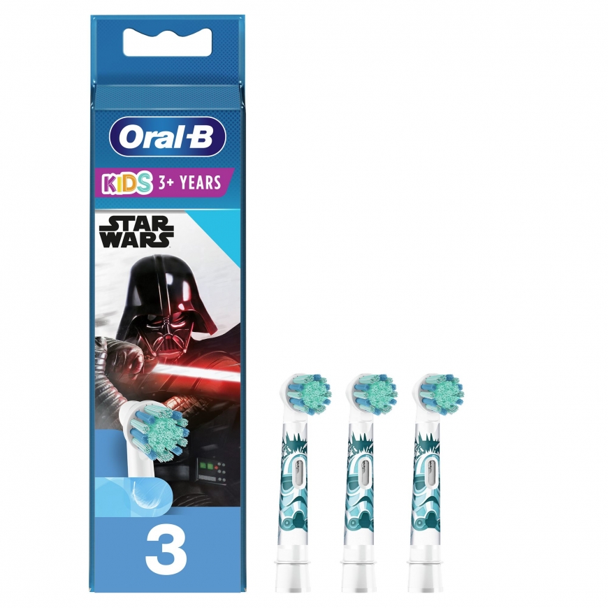 Oral-B 80352667 hammasharjan pää 3 kpl Sininen, Valkoinen
