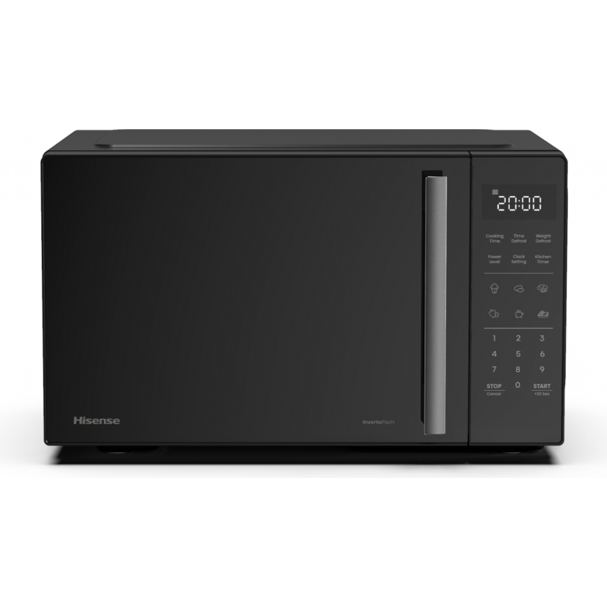 Hisense H23MOBS4HI Musta Solo-mikroaaltouuni Pöytämalli 23 L 900 W