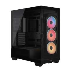 Corsair Midi Tower 3500X LXR LINK TG „Midi Tower“ Juoda