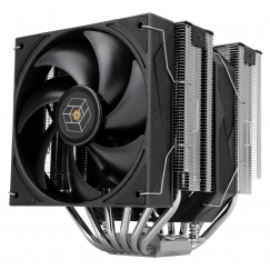 Thermalright Royal pretor 130 Processor Heatsink/Radiator 13 cm Black, Silver