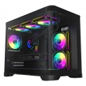 GameMax HYPE-M BK системный блок Micro Tower Черный GameMax HYPE-M BK системный блок Micro Tower Черный