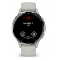Garmin Venu 3S 3,05 cm (1.2") AMOLED 41 mm Digitaalne 390 x 390 pikslit Puutetundlik ekraan Hall, Hõ Garmin Venu 3S 3,05 cm (1.2") AMOLED 41 mm Digitaalne 390 x 390 pikslit Puutetundlik ekraan Hall, Hõ