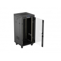 Lanberg FF01-6624-12BL rack cabinet 24U Freestanding rack Black
