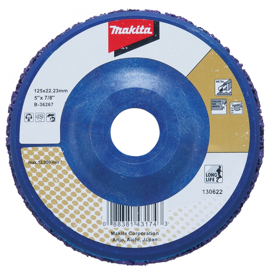 Makita B-36267 angle grinder accessory Cleaning disc