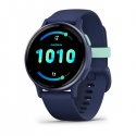 Garmin Vivoactive 5 3,05 cm (1.2") AMOLED 42 mm Digitaalne 390 x 390 pikslit Puutetundlik ekraan Sin