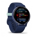 Garmin Vivoactive 5 3,05 cm (1.2") AMOLED 42 mm Цифровой 390 x 390 пикселей Сенсорный экран Синий Wi