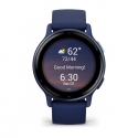 Garmin Vivoactive 5 3,05 cm (1.2") AMOLED 42 mm Digitaalinen 390 x 390 pikseliä Kosketusnäyttö Sinin Garmin Vivoactive 5 3,05 cm (1.2") AMOLED 42 mm Digitaalinen 390 x 390 pikseliä Kosketusnäyttö Sinin
