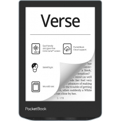 PocketBook Verse elektroninių knygų skaityklė 8 GB „Wi-Fi“ Juoda, Mėlyna