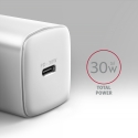 Axagon ACU-PD30W wall charger 1x QC3.0/AFC/FCP/PD type-C 30W white