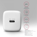 Axagon ACU-PD30W wall charger 1x QC3.0/AFC/FCP/PD type-C 30W white