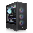Thermaltake S380 TG ARGB Midi Tower Musta Thermaltake S380 TG ARGB Midi Tower Musta