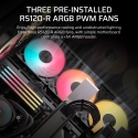Corsair 3500X RS-R ARGB Midi Tower Musta