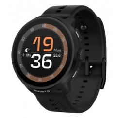 Suunto Run 3,35 cm (1.32") AMOLED 46 mm Digitaalne 466 x 466 pikslit Puutetundlik ekraan Must GPS (satelliit)