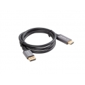 Lanberg CA-DPHD-20CU-0010-BK video cable adapter 1 m DisplayPort HDMI Type A (Standard) Black, Silve Lanberg CA-DPHD-20CU-0010-BK video cable adapter 1 m DisplayPort HDMI Type A (Standard) Black, Silve