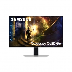 Samsung S27DG610SU tietokoneen litteä näyttö 68,6 cm (27") 2560 x 1440 pikseliä Quad HD OLED Hopea
