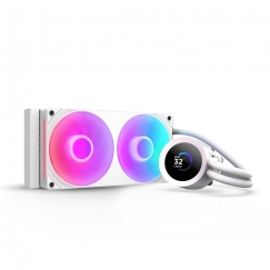 NZXT Kraken Plus RGB 240 Protsessor Kõik-ühes vedelikujahuti 12 cm Valge