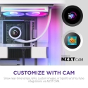 NZXT Kraken Plus RGB 240 Suoritin All-in-one-nesteenjäähdytin 12 cm Valkoinen NZXT Kraken Plus RGB 240 Suoritin All-in-one-nesteenjäähdytin 12 cm Valkoinen