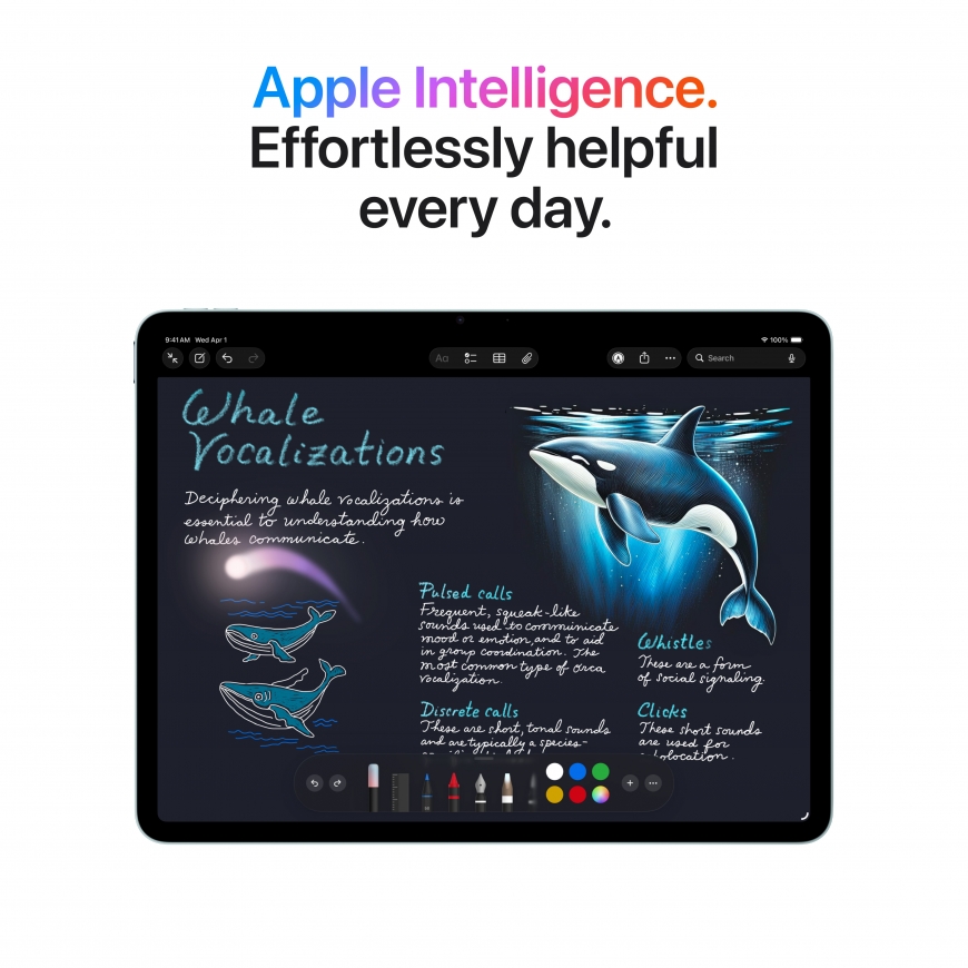 Apple iPad 13-inch Air Wi-Fi 128GB - Purple – 4