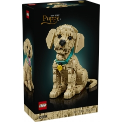 LEGO Icons 11384 Kultaisen noutajan pentu