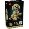 LEGO Icons 11384 Kultaisen noutajan pentu