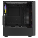 Savio Noctis Flow RGB Kuup Must