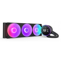 NZXT Kraken Elite 420 RGB Protsessor Kõik-ühes vedelikujahuti 14 cm Must 1 tk