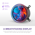 NZXT Kraken Elite 420 RGB Procesorius Universalusis skystinis aušintuvas 14 cm Juoda 1 vnt NZXT Kraken Elite 420 RGB Procesorius Universalusis skystinis aušintuvas 14 cm Juoda 1 vnt