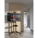 Equip 650603 monitorin kiinnike ja jalusta 177,8 cm (70") Lattia Musta Equip 650603 monitorin kiinnike ja jalusta 177,8 cm (70") Lattia Musta