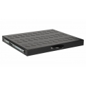 Equip Sliding Shelf 19', 1U, 600MM, Black Equip Sliding Shelf 19', 1U, 600MM, Black